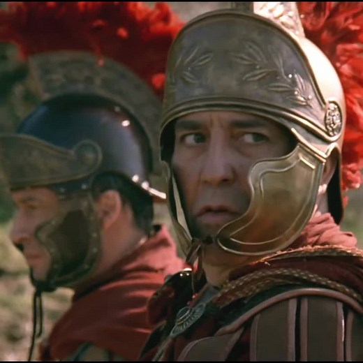 Julius Caesar and Mark Antony in ROME HBO Scene