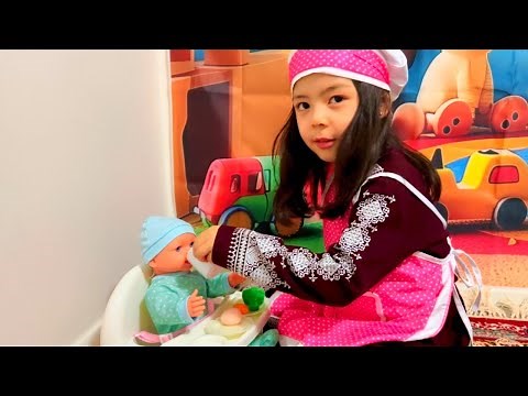 Mini Restaurant Pretend Play | Cooking Fun with Toy Food for Kids