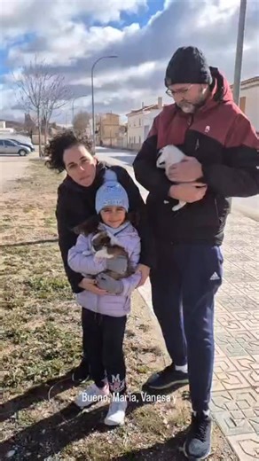 🐾 ADOPCIÓN MONCHI 🐾 María, Vanesa y Miguel Ángel han venido desde Granada para adoptar a Monchi 💙. Además, se llevan también a Panda junto a Julia, su adoptante 🥹🐶. Gracias de corazón a estas familias por abrir su hogar y su vida a estos pequeños. Gestos así nos dan fuerzas para seguir 🙏❤️ 🆘 DONACIONES 🆘 📤 PAYPAL: paypal.me/protectorauskar TEAMING (1€ al mes): teaming.net/protectoraanimalesuskar 🏦 TRANSFERENCIA: ES70 0049 3327 3721 1405 4110 ☎️ Contacto: 34 647 424 369 📩 EMAIL: protec