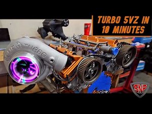 Building A 600+HP Toyota Turbo 3.4 5VZ In 10 Minutes!