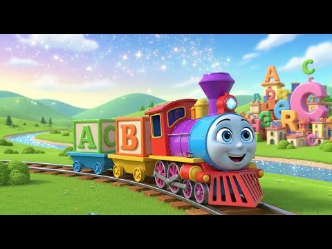 アルファベットタウンへABCでんしゃ 🚂🅰️ | 子ども向けABC学習動画