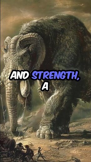 What the Behemoth from the Bible ACTUALLY looks like! #bible #jesus #behemoth