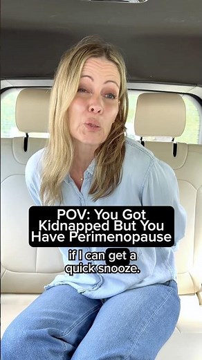 You keep your eyes on the road, mister 🚗 #perimenopause