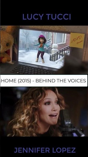 HOME 2015 - BEHIND THE VOICES #shorts #Rihanna #Jenniferlopez #home