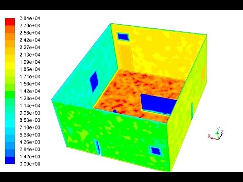 Temperature Distribution due to Solar Radiation using S2S Model : Part 1