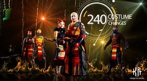 84K views · 680 reactions | It's all in the details! Be astounded by the amount of work it takes to fight one epic battle! | KÀ by Cirque du Soleil | Facebook