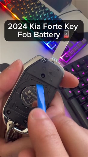 Asim Abdel on Instagram: "2024 Kia Forte Key Fob Battery Replacement #Kia #KiaForte #KeyFob #CarKeys #Kia2024 #CarMaintenance #DIYCarFix #kiakeyfob"