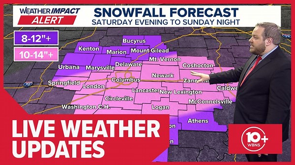 Live weather coverage during the weekend snowstorm in Ohio: How to watch