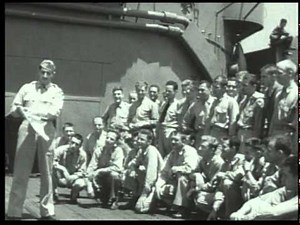 57th Fighter Group takes off from USS Ranger