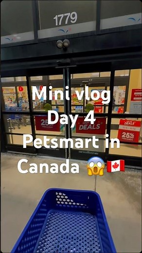 “Mini Vlog 4: PetSmart Canada Tour 🐶✨| Cutest Pets & Shopping!”#viralvlog #dailyvlog #vlogincanada