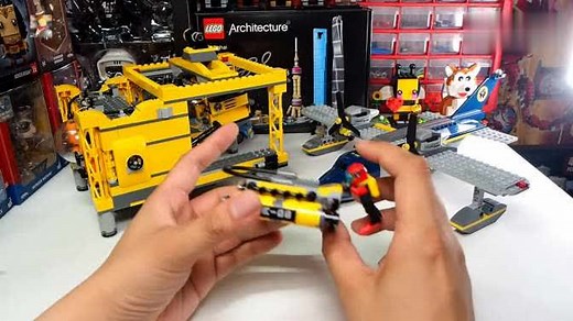 坏雪的乐高仓库 乐高LEGO 乐高城市60096深海探险指挥基地评测
