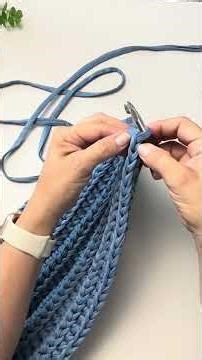 Crocheted sides #crochetedbags #crochetedtutorial