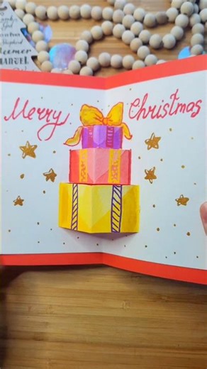 Easy to make watercolor pop-up card #diycard #easytutorial#artprocess