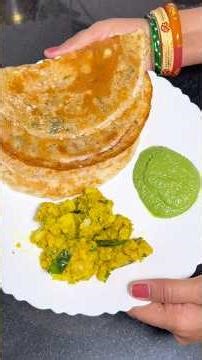 Make crispy sago dosa and green coconut chutney during the fast 🥥 Navratri Special Vrat Recipe #s...
