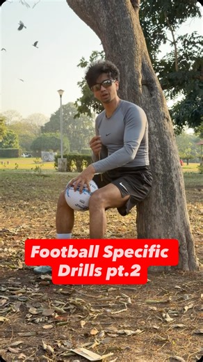 Sidharth Uniyal on Instagram: "agar ground mein bacche teri football se khel rahe hain… toh wait mat kar apni ball ka fayda utha aur game se pehle ye drills kar le ye drills activate karti hain: • quads — sprint & kicking power • hamstrings — speed + knee protection • hip flexors — better knee drive • core — balance & control • groin/adductors — quick direction change • calves — push-off & jumps • ankles — stability while cutting proper activation = better performance + less injury risk. agar te