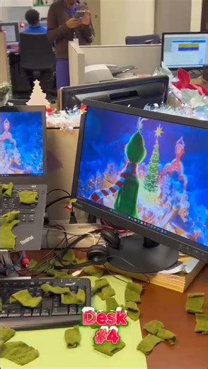 Trident Insurance Barbados | 🎄✨ It’s the most wonderful desk of the year! ✨🎄 The Trident team went ALL OUT decking their desks for the holidays and the competition is... | Instagram