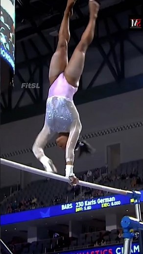 Gymnastics world women’s 🔥😱Simone Biles uneven bars #unevenbars #gymnasticshorts