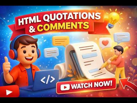 What are HTML Quotes and Comments?