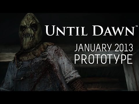 Until Dawn PS3 2013 First Person Prototype Chapter 1-16 Full Game