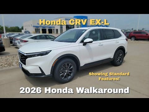 2026 Honda CR-V EX-L Walkaround Standard Features