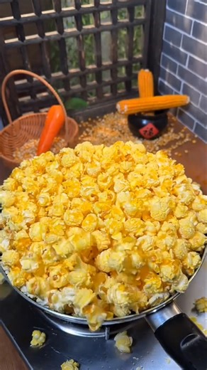 Quick & Easy Popcorn Recipe 🍿😋 #shorts