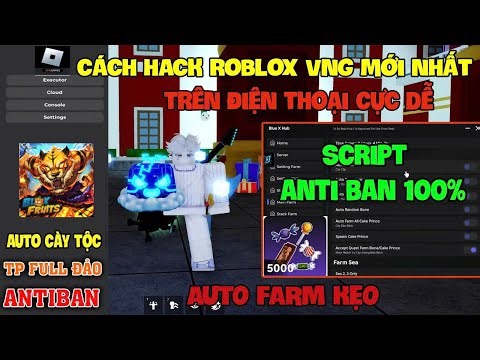 How to Hack Roblox VNG Blox Fruit on Phone, PC, and iOS - FluxusZ x VNG Antiban and Auto Candy Fa...