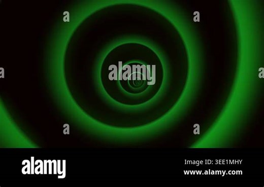 Animated hypnotic green spiral tunnel abstract background motion graphics emerald vortex energy flow. Green spiral tunnel hypnotic animation looping abstract background Stock Video Footage - Alamy