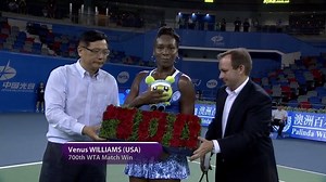 Venus Williams is 2nd player in 2015 to reach 700 career wins! | WTA
