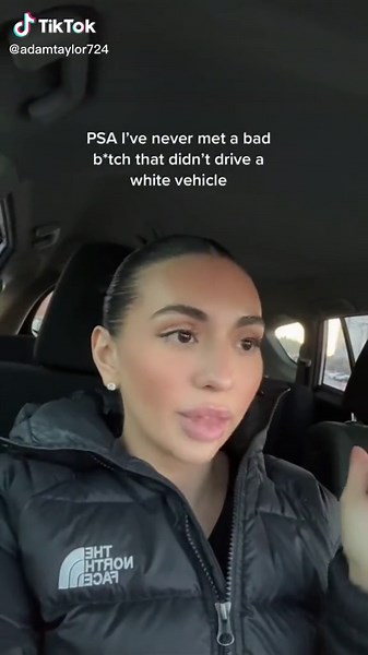 Bad B*tch Drivers: The Connection with White Vehicles