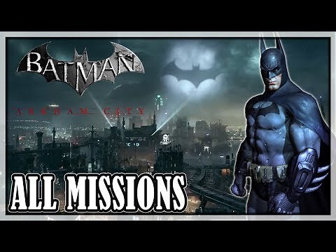 Batman Arkham City - All missions | Full game