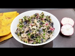 Radish Sprouts Veggie | Sabzi with Pink Radish