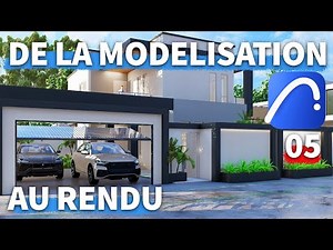 FORMATION ARCHICAD EN FRANÇAIS |Villa Duplex| Partie 05