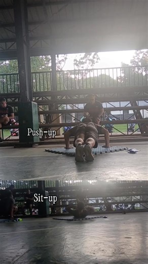 PFT, Kulang pa sa wag2😁 #MakeADifference #TrainingDay #AnnualPFT #AFPyoucanTRUST #everyone | Buri Dek