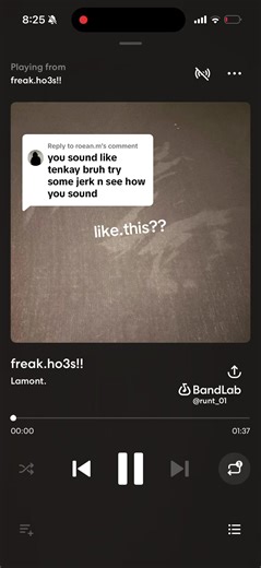 Replying to @roean.m #bandlabrapper #soundcloudrapper #lamontology #jerk #hoodtrap