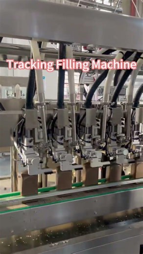 Tracking Filling Machine | Continuous Bottle Filling Solution