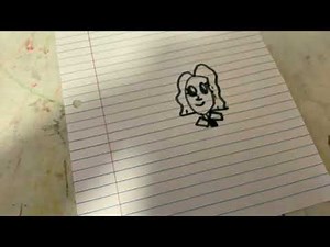 How to draw Clara Barton