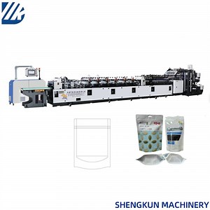 High Speed Configurable Standa up Pouch Making Machine for Tea