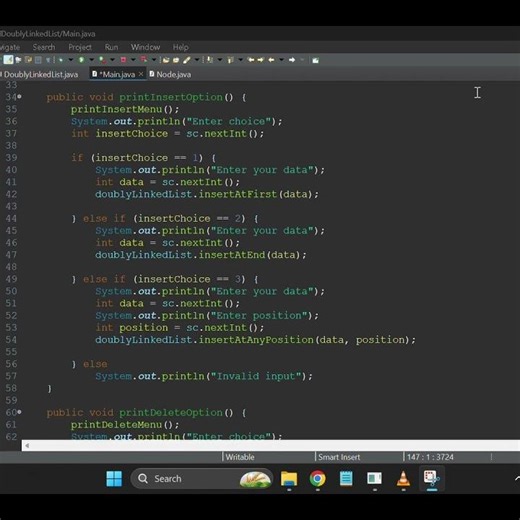 Main.java || Main Class of Doubly Linked List in Java (Quick Explained!)
