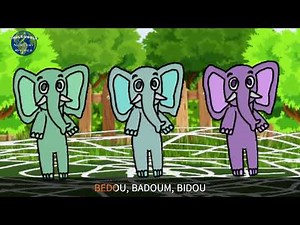 Un éléphant qui se balançait | French Nursery Rhyme | Comptines françaises pour enfants