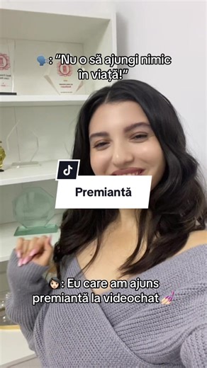 Premiantă în Videochat: Mândria și Succesul Meu