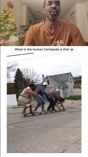 What in the human centipede is this 😆🤣