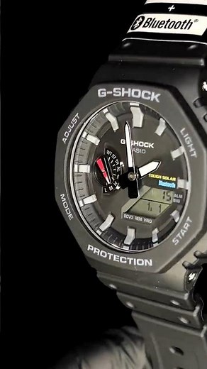 G-SHOCK GA-B2100-1A 🔋 Tough Solar + Bluetooth | Carbon Core