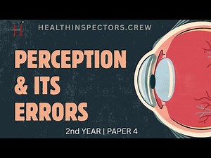 Perception & Errors of Perception | DHIC 2nd Year Psychology | Important 5 Mark Topic Explained
