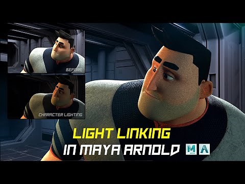 Light Linking in Maya Arnold | Tutorial