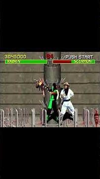 PC: Mortal Kombat Legacy Kollection - MK1 Secret Reptile Fight with Raiden - Activation and Fatality