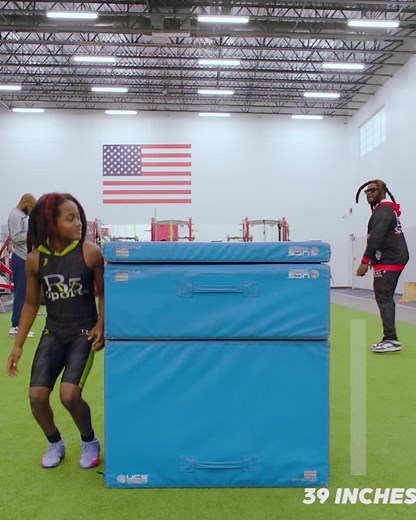 Blaze Ingram might just be the most physically impressive kid you'll ever see in the gym and on the field. 🔥 | Whistle Sports