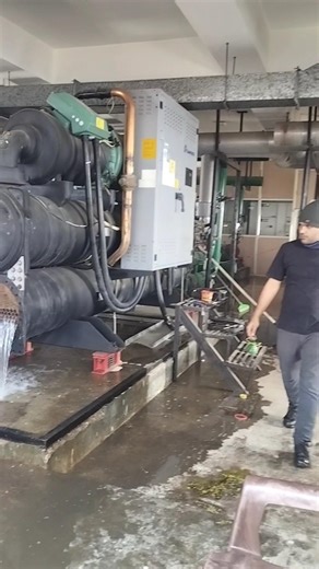 Chiller Plant Tube Cleaning| Chiller Condenser Tube Cleaning Kaise Kare| Chiller Plant Maintenance