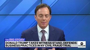 5.2K views · 111 reactions | "This collision course right now of Donald Trump the businessman and Donald Trump the politician all getting tried in multiple courtrooms is fascinating." @Santucci contextualizes former Pres. Trump's legal battles and explains why the civil fraud trial is "the most striking." | ABC News Live | Facebook