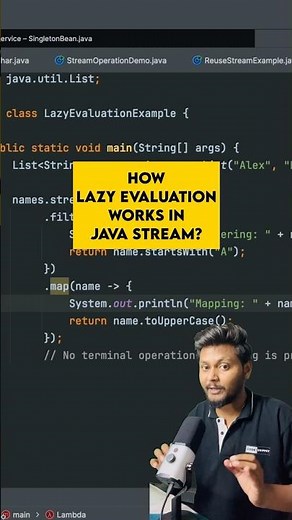 Lazy Evaluation In Java Streams #coding #java