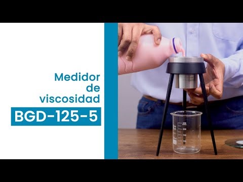 Medidor de viscosidad BGD 125 5 ¿Qué es y cómo se usa?